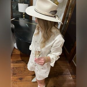 Rdalamal Jean dress from anthropology- size small